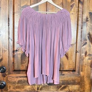 Maurices Peasant style Blouse Top Size XXL